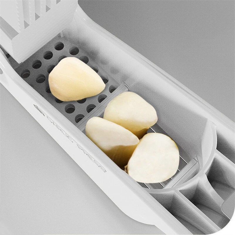 Multifunctional 3 In 1 Garlic Press Portable Manual Operation Mincer Garlic Slicer Environmentally Friendly Material Can Opener — view 6