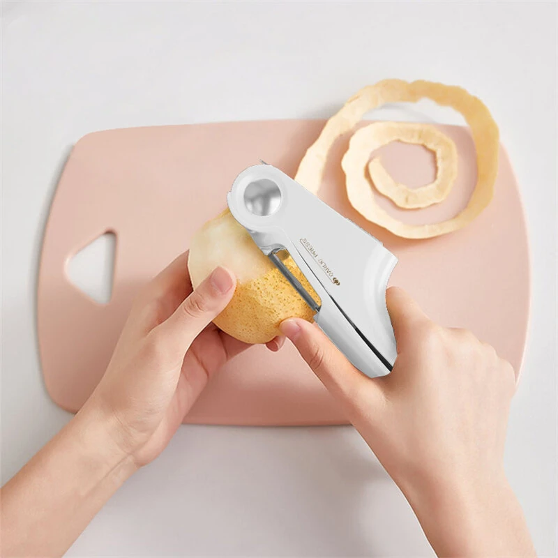 Multifunctional 3 In 1 Garlic Press Portable Manual Operation Mincer Garlic Slicer Environmentally Friendly Material Can Opener — view 7
