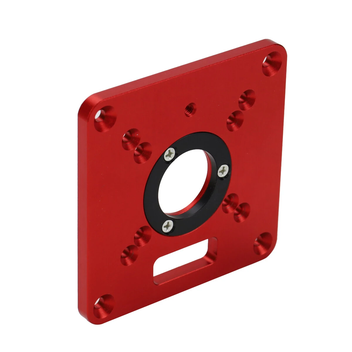 Multifunctional Aluminium Router Table Insert Plate Woodworking Trimmer Electric Wood Milling Flip Plate For DIY Working Benche 45x56 62x70 — view 11