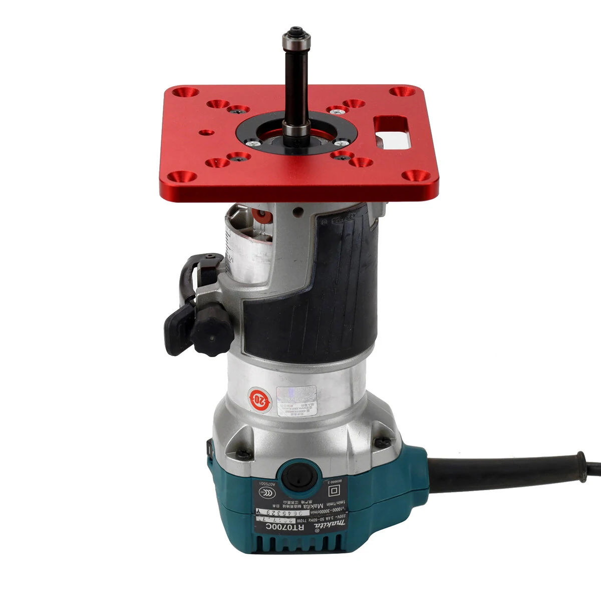 Multifunctional Aluminium Router Table Insert Plate Woodworking Trimmer Electric Wood Milling Flip Plate For DIY Working Benche 45x56 62x70 — view 7