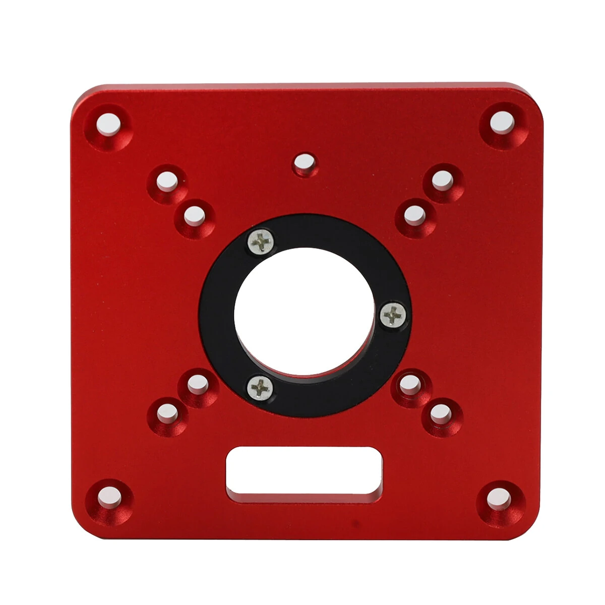 Multifunctional Aluminium Router Table Insert Plate Woodworking Trimmer Electric Wood Milling Flip Plate For DIY Working Benche 45x56 62x70 — view 8