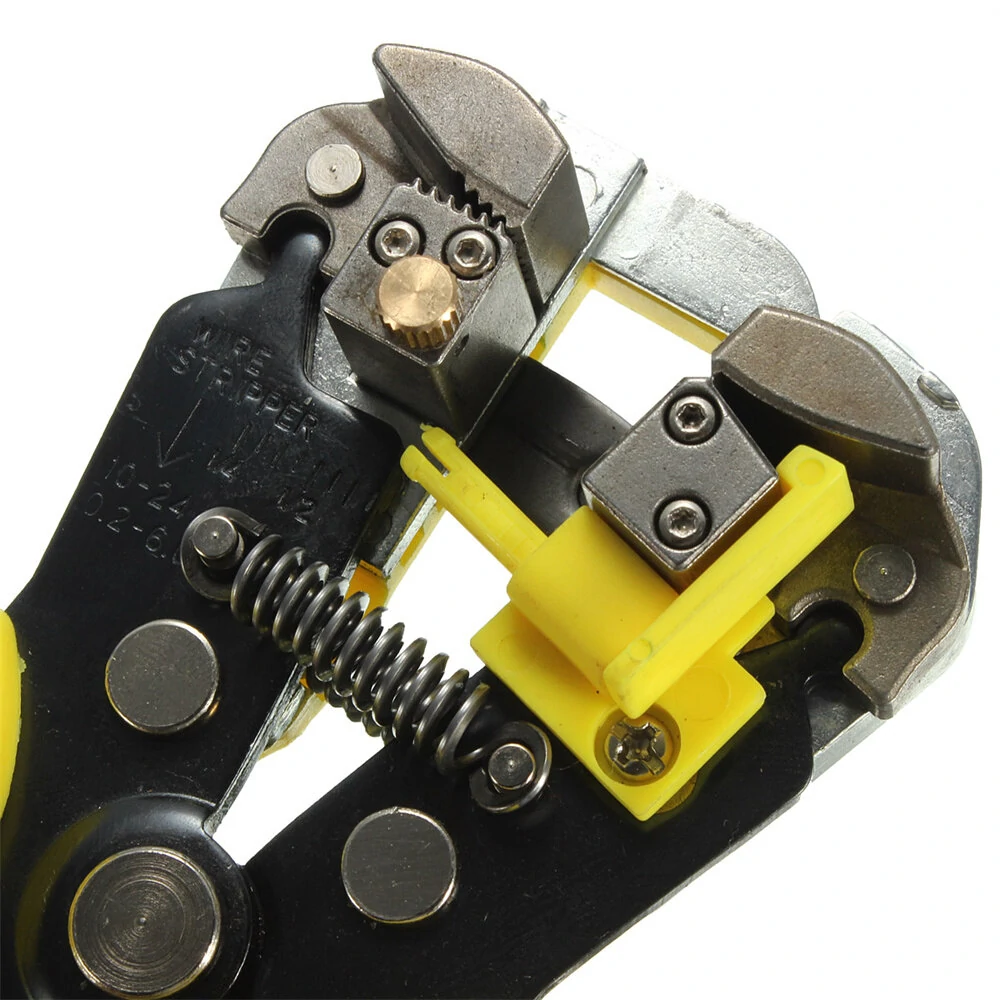 Multifunctional Automatic Wire Stripper Crimping Plier 210mm Efficient Wire Stripping and Terminal Crimping Tool for Insulated and Non-Insulated Terminals Easy to Use — view 6