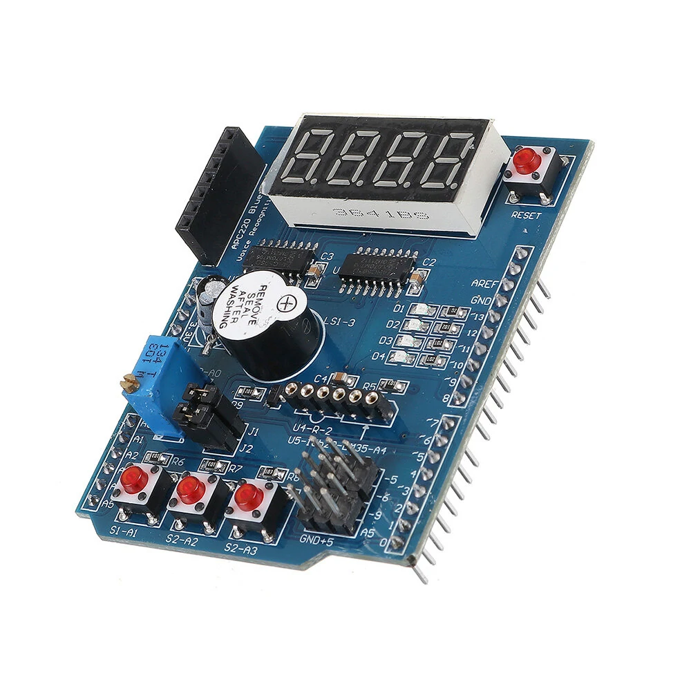 Multifunctional Expansion Board Basic Learning Kit MCU Development Board — Pricio