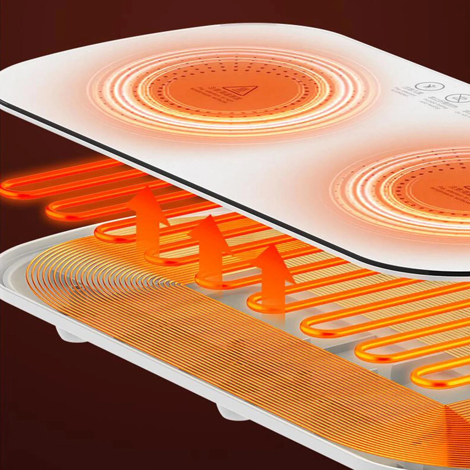 Multifunctional Intelligent Constant Temperature Food Warming Board Household Dining Table Insulation Board Food Warmer — view 10