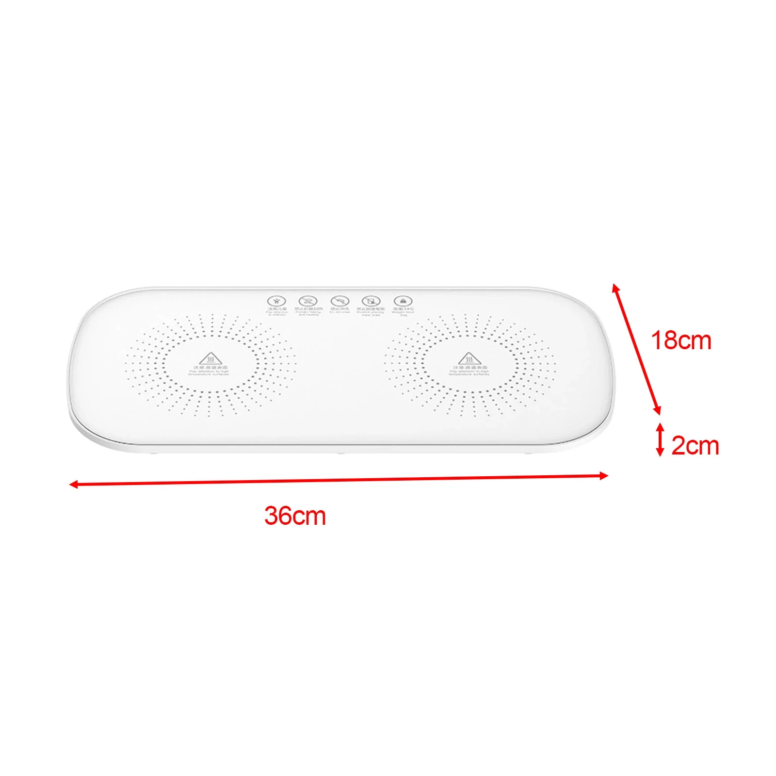 Multifunctional Intelligent Constant Temperature Food Warming Board Household Dining Table Insulation Board Food Warmer — view 11