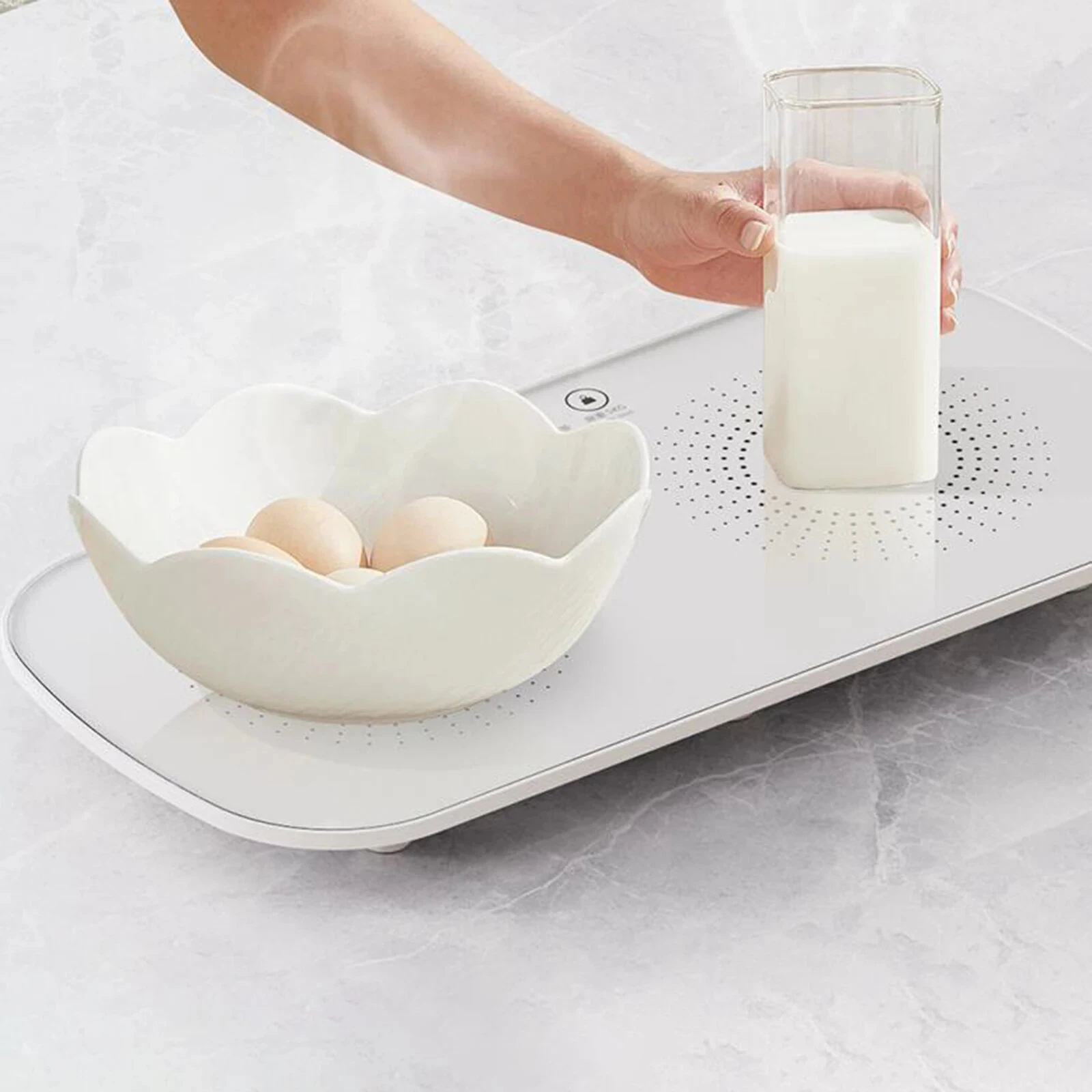 Multifunctional Intelligent Constant Temperature Food Warming Board Household Dining Table Insulation Board Food Warmer — view 5