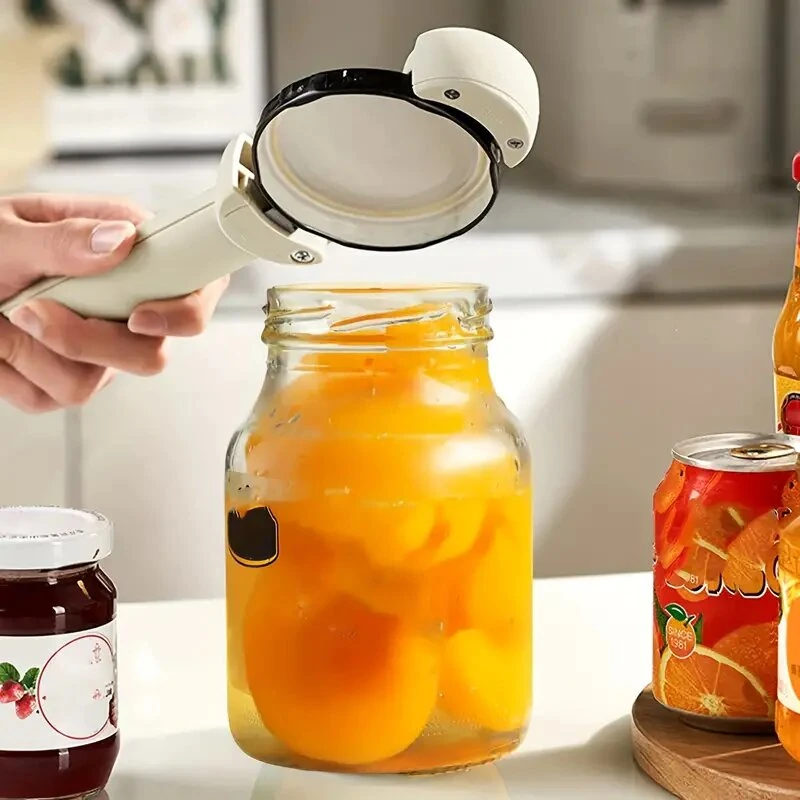 Multifunctional Retractable Bottle Opener Handheld Adjustable Stainless Steel Can Opener Weak Hand Bottle Opener Multifunctional Kitchen Tools For Jelly Jars Wine And More — view 4