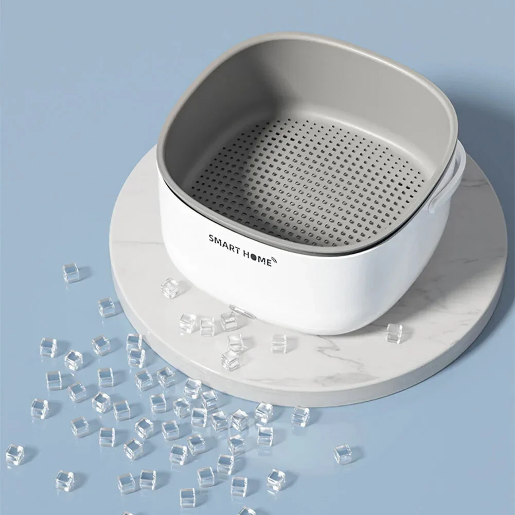 Multifunctional Ultrasonic Vegetable Cleaning Machine Household Food Removal Pesticide Residue Cleaning Machine Kitchen Fruit Dirt Cleaning Cleaning Basket — view 11