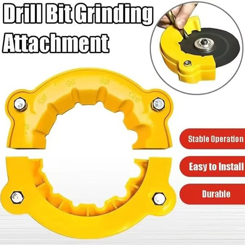 Multipurpose Electric Drill Bit Grinding Sharpener Polishing Grinding Tool Powered Tool Parts Applicable Angle Grinder 4-12mm — view 2