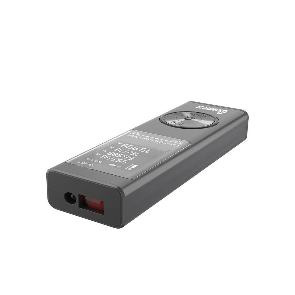 MUSTOOL 80m Digital Mini Laser Rangefinder with Electronic Angle Sensor M/In/Ft Unit Switching USB Charging Pythagorean Mode Distance Area Volume Measure Laser Distance Meter — view 7