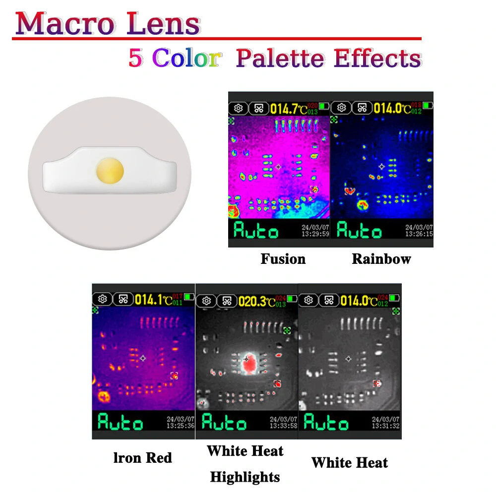 Mustool Macro Lens For MUSTOOL MT13S 2-in-1 Thermal Imager Multimeter 10000 Counts Only Macro Lens — view 2