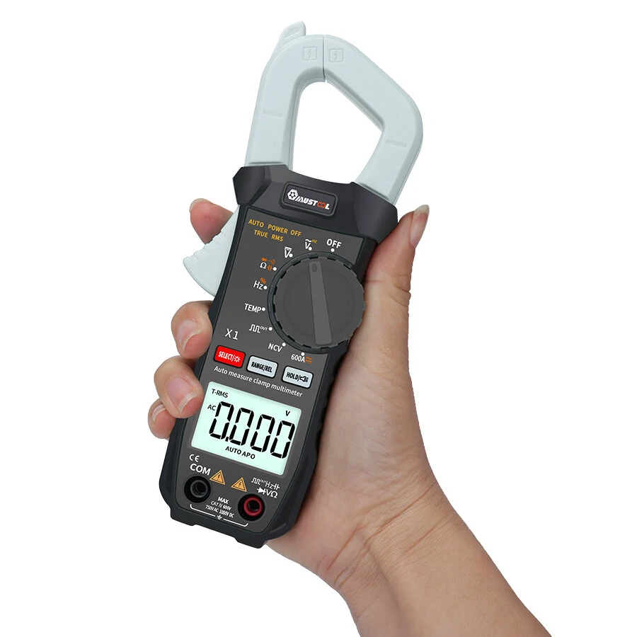 MUSTOOL X1 Pocket 6000 Counts True RMS Clamp Meter AC/DC Voltage&Current Digital — view 3