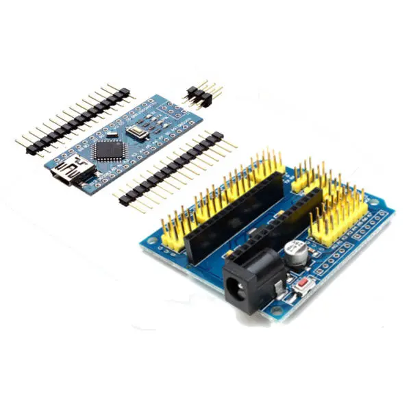 NANO Expansion Board + ATmega328P Nano V3 Improved Version Geekcreit for Arduino - products that work with official Arduino boards — view 2