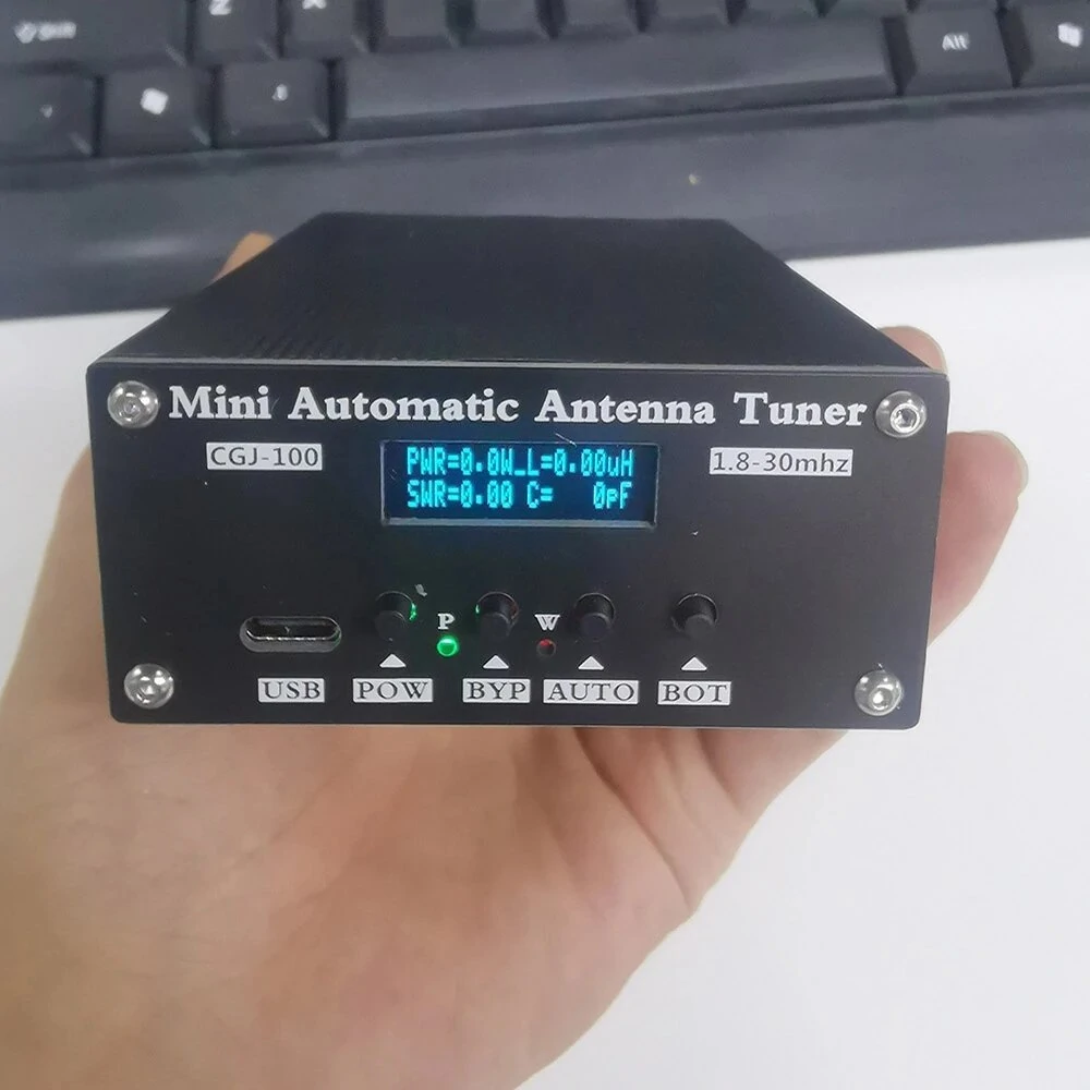New ATU100 Automatic Antenna Tuner 100W 1.8-55MHz/1.8-30MHz Assembled For 5-100W Shortwave Radio Stations — view 6