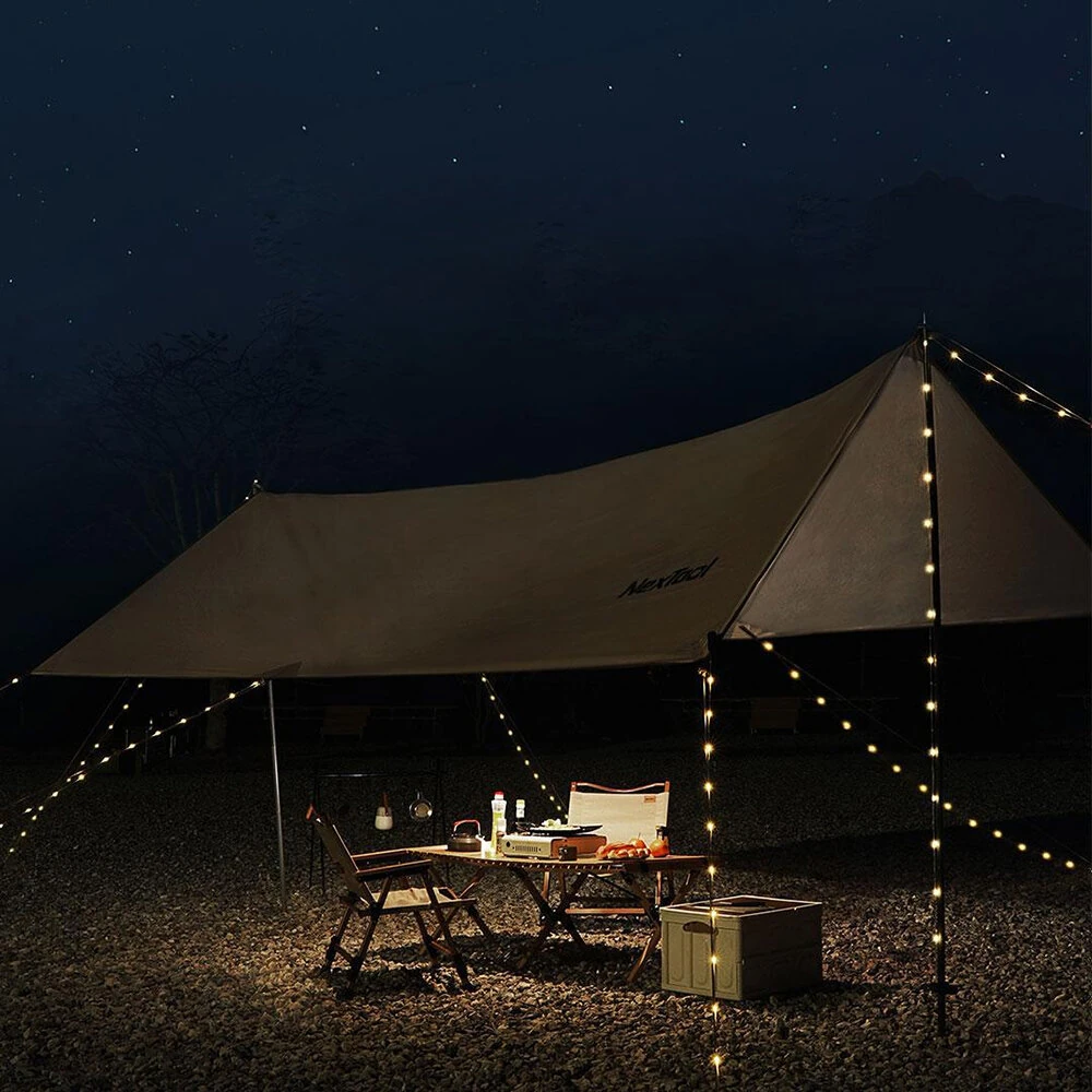 Nextool 2M Outdoor Camping Decoration String Lights Camping Decorative Lights LED String Lights Sky Tent Outdoor Scene Atmosphere Lights — view 3