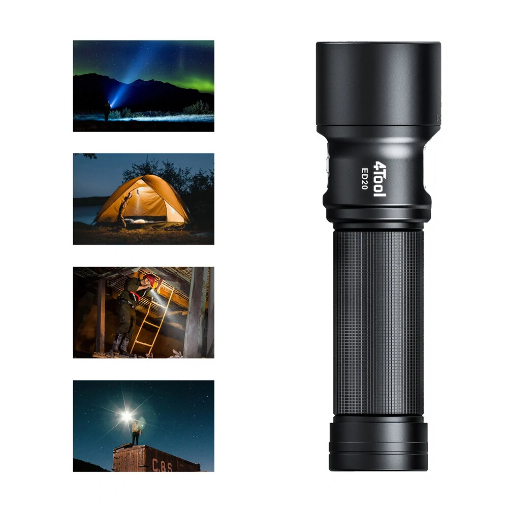 NEXTOOL 4TOOL ED20 XPH50.2 2200LM TIR Lens Strong LED Floodlight Built-in 4800mAh 21700 Battery Type-C USB Rechargeable Ultra Bright Powerful Flashlight Mini Torch — view 8