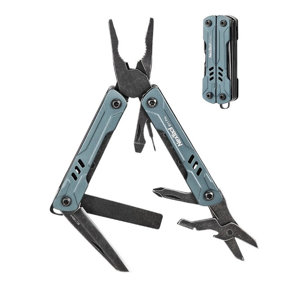 NexTool Mini Sailor Pliers S11/S11 PRO 12-In-1 Multitool Folding Pocket Plier Knife Screwdriver Scissors Portable EDC Outdoor Hand Tools — NEXTOOL