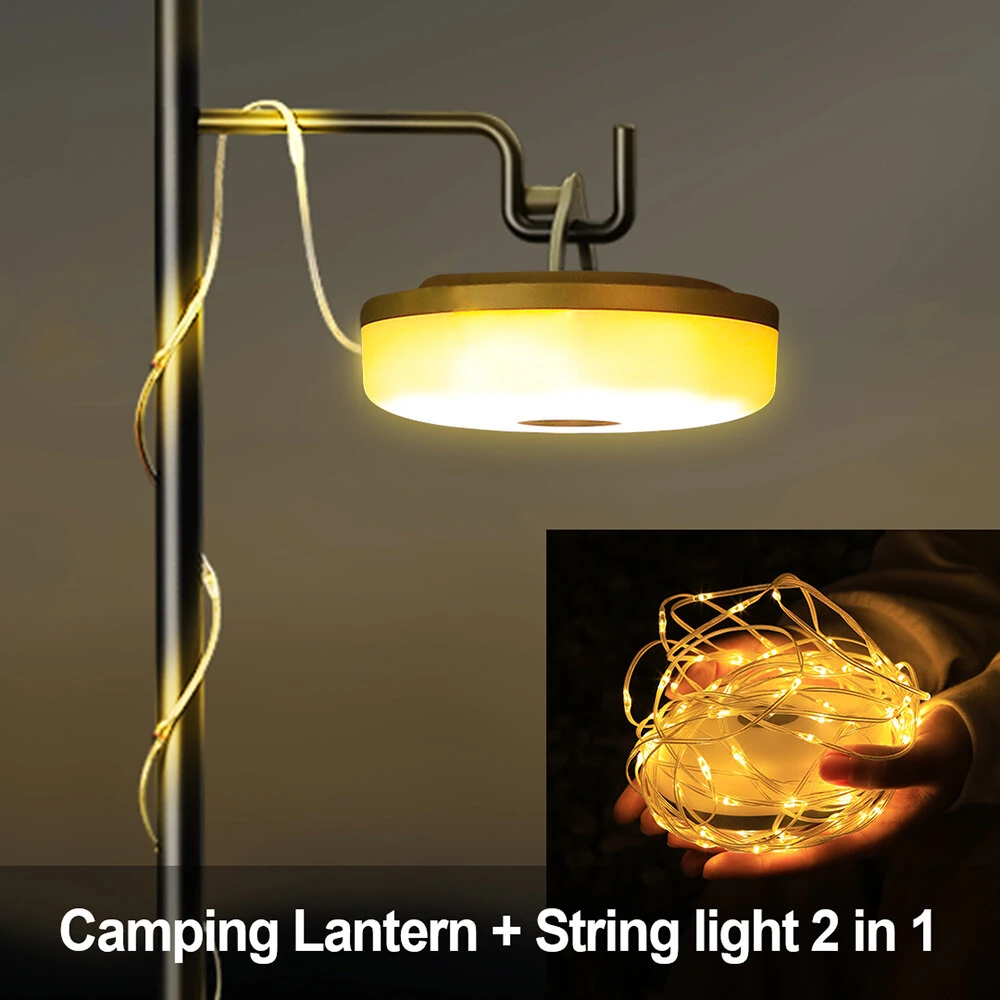 Nextool Outdoor Atmosphere Camping Light 10m LED String Lights Canopy Tent Decoration LED String Lights — view 3