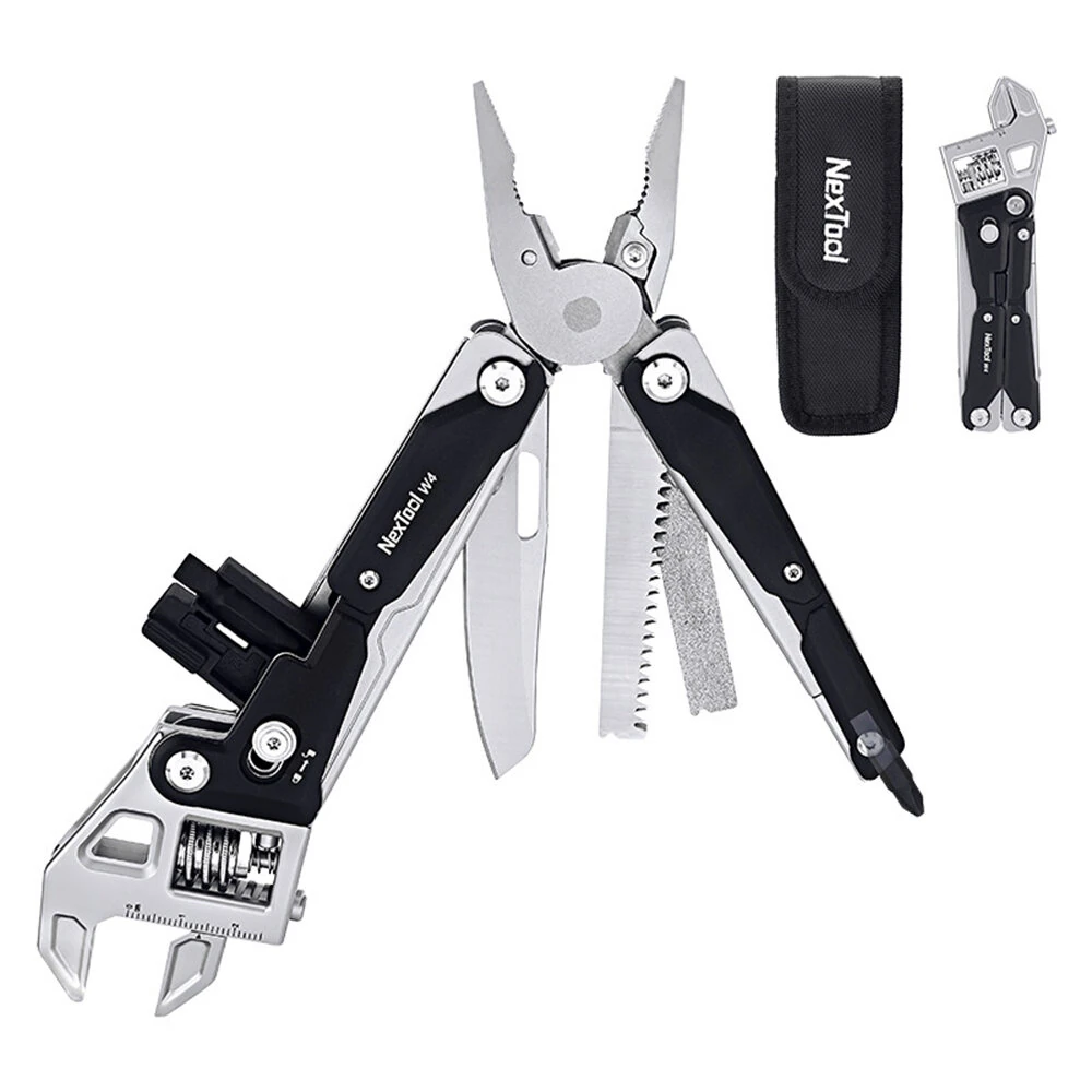 NexTool W4 Multitool Wrench 11-In-1 Adjustable Wrench Pliers Hand Tools Screwdriver Wooding Saw Wood Working Tools — view 3