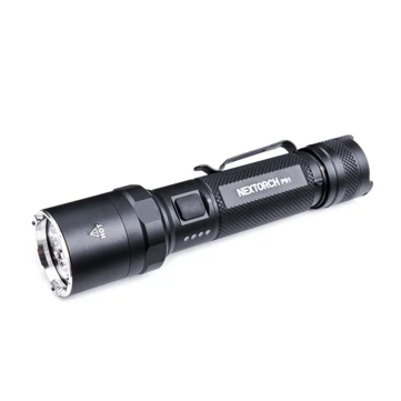 NEXTORCH P91 5000 Lumen Professional Tactical Flashlight with Powerful 21700 Battery 4 LEDS High Brightness Rechargeable LED Torch Built-in Temperature Control System For Outdoor Camping Adventure — NEXTORCH