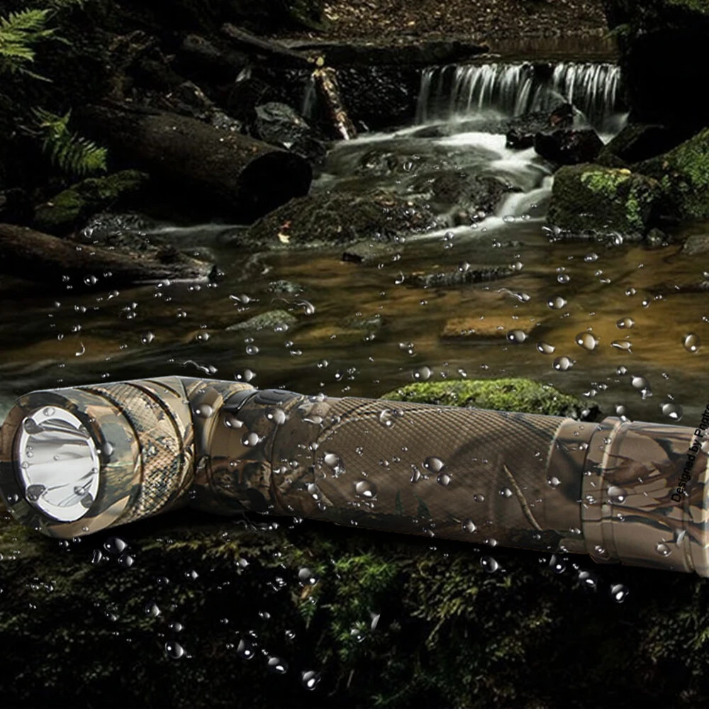 NICRON B74 700LM 90 Degree L-shape LED Camo Rechargeable Twist Clip Flashlight 14500 Waterproof LED Torch — view 5