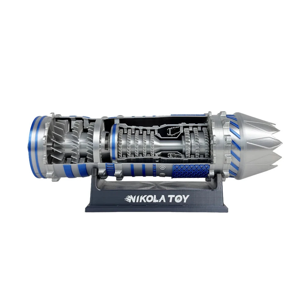 NIKOLATOY J-35A Fighter Jet Engine Model Creative Desktop Ornaments Decoration Science Discovery Toys — view 3