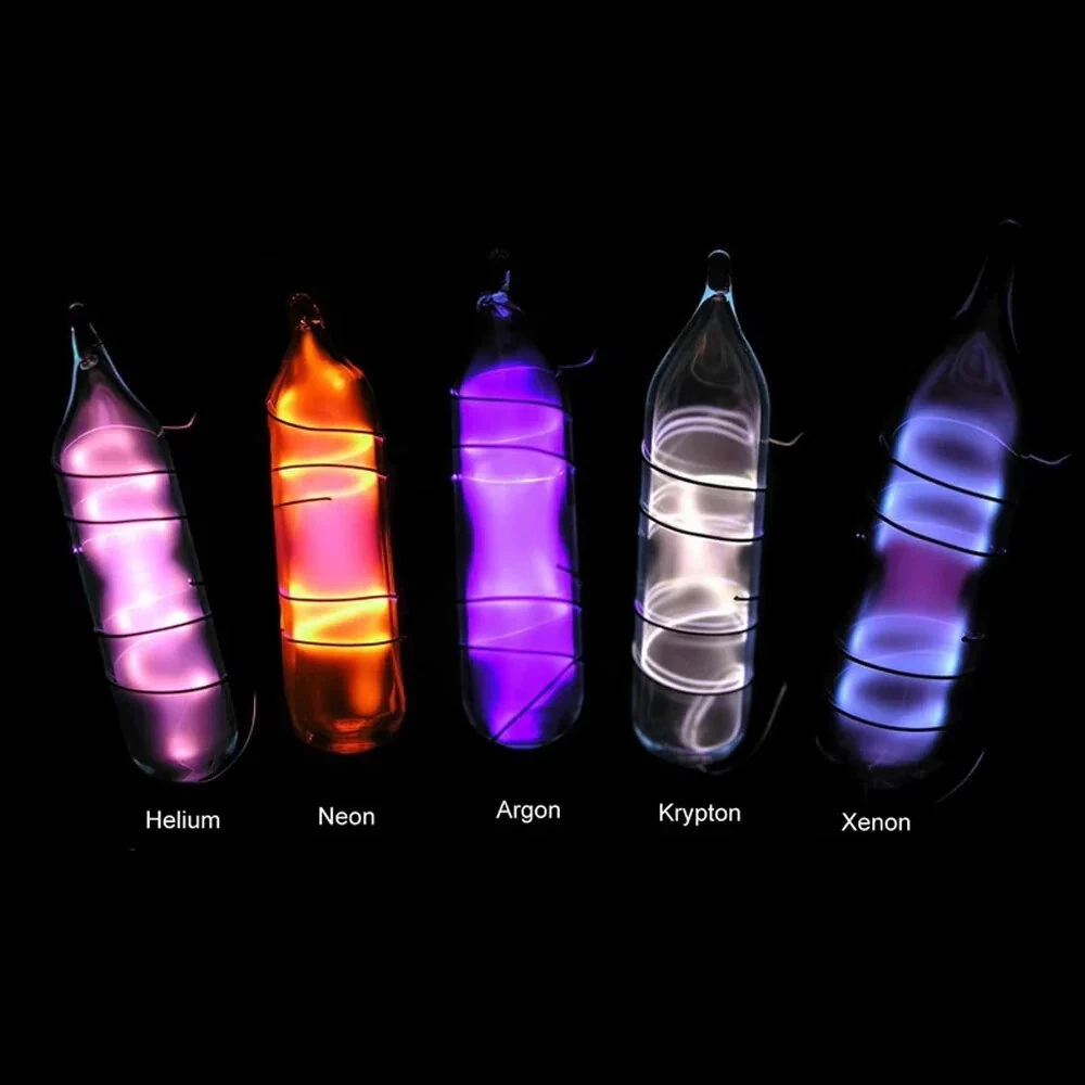 NIKOLATOY Tesla Plasma Reaction Glass Sealed Rare Gas Light-emitting Tube Set Creative Desktop Decoration Science Discovery Toys — view 8