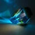 NIKOLATOY The Underwater World Creative Resin Night Light Wooden Base Desktop Ornament