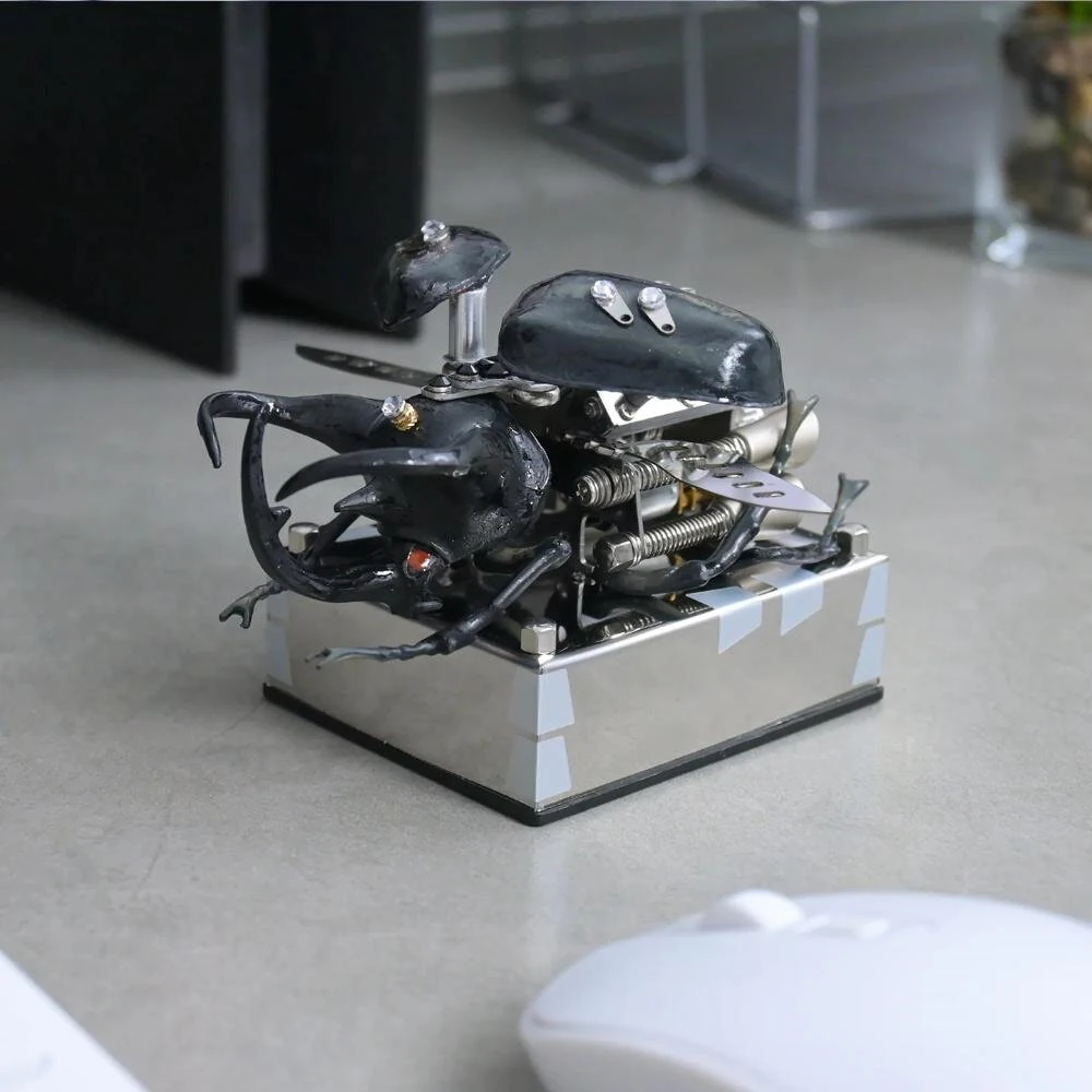 NIKOLATOY V8 Alloy Mechanical Model Desktop Ornament Science Discovery Toys Gifts — view 10
