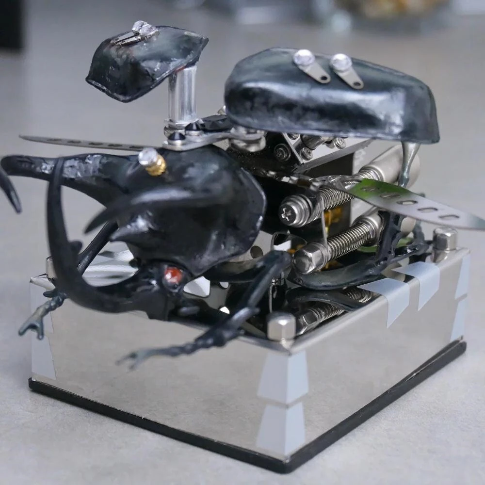 NIKOLATOY V8 Alloy Mechanical Model Desktop Ornament Science Discovery Toys Gifts — view 7
