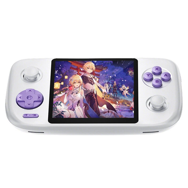 [No Card] GAMEMT E3 Vigor Handheld Game Console 3.95 Inch IPS 120Hz 5000mAh 1GB 8GB Support Dual Controller Arcade PS1 Wireless WiFi Retro Gaming Console