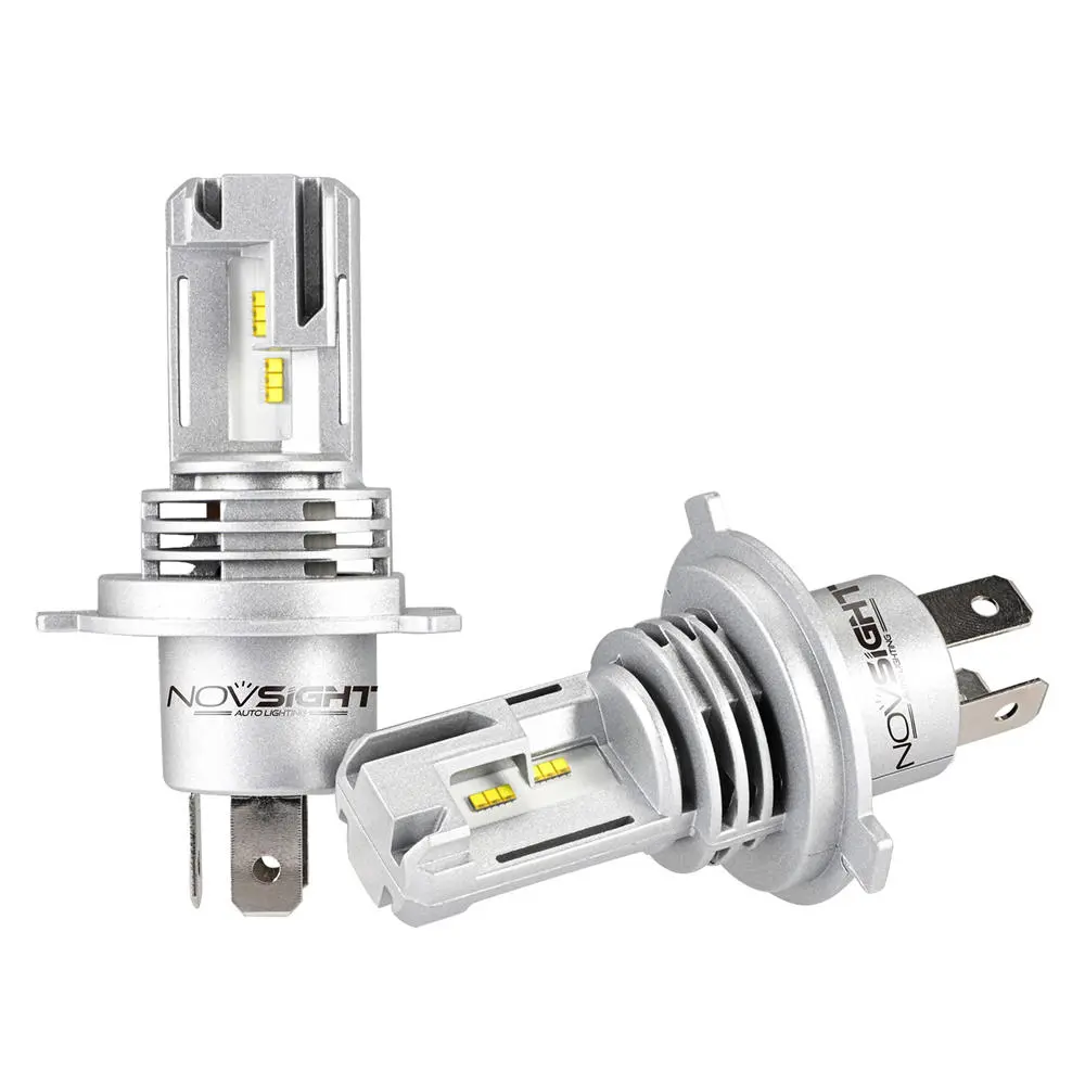 NovSight A500-N30S 55W Car LED Headlights Bulbs H4 H7 H11 9005 9006 H1 H3 Fog Lamps 10000LM 6000K 2PCS — NovSight