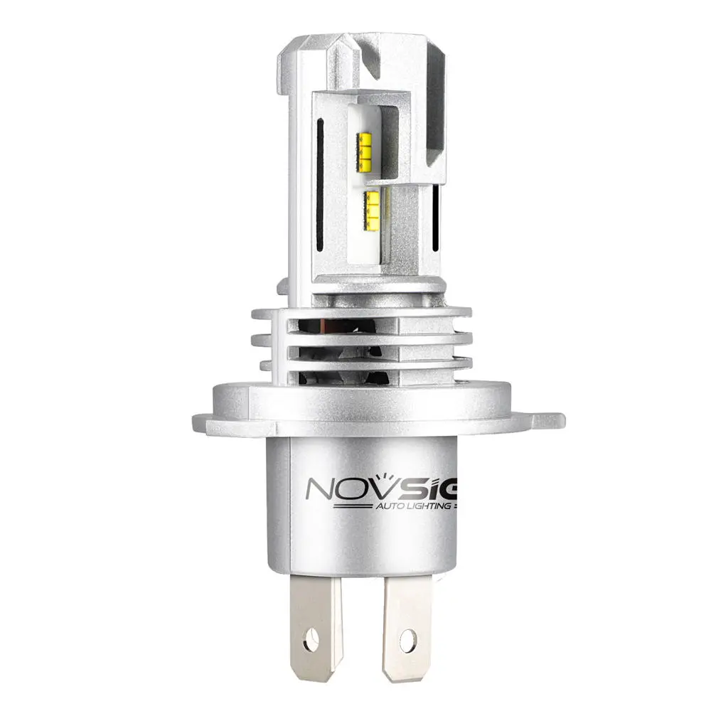 NovSight A500-N30S 55W Car LED Headlights Bulbs H4 H7 H11 9005 9006 H1 H3 Fog Lamps 10000LM 6000K 2PCS — view 3