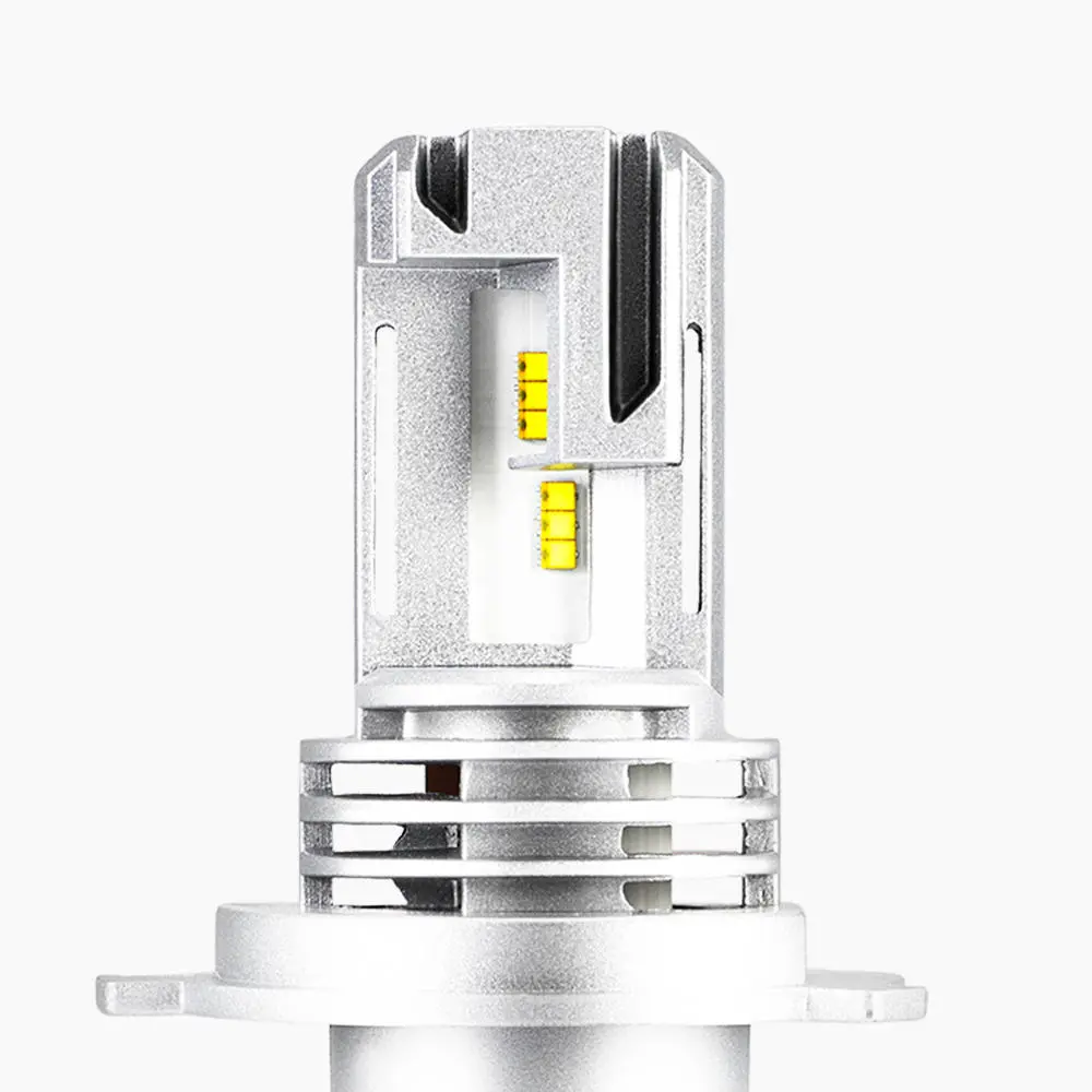 NovSight A500-N30S 55W Car LED Headlights Bulbs H4 H7 H11 9005 9006 H1 H3 Fog Lamps 10000LM 6000K 2PCS — view 7