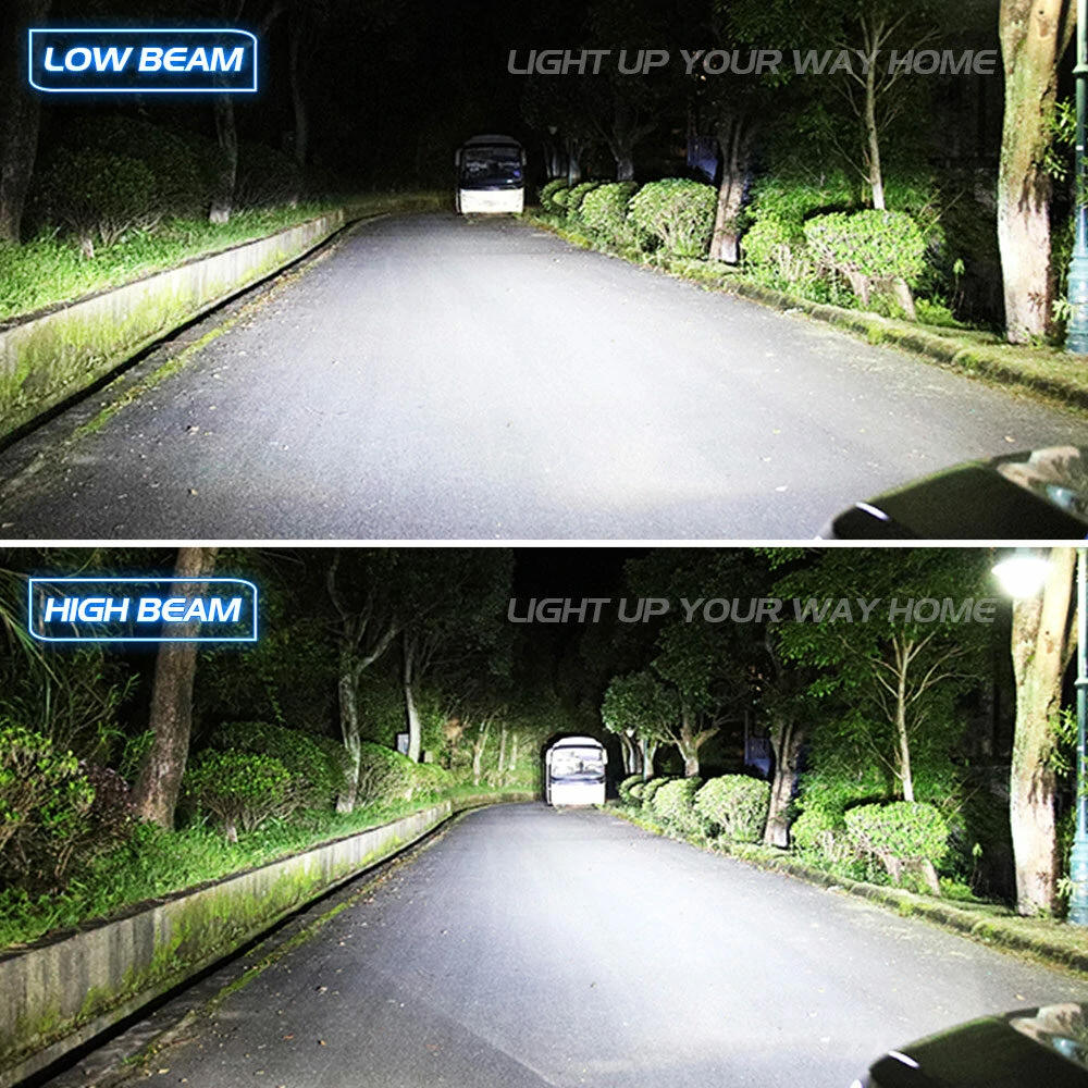 NovSight A500-N39 2PCS 72W DC9-32V Pair Car Headlight LED Bulbs 10,000LM/PAIR Car Headlamps 6000K IP68 Waterproof — view 8