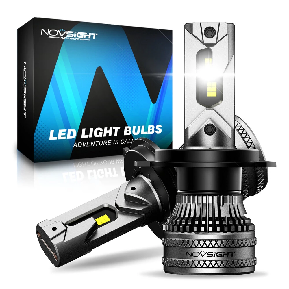 NOVSIGHT A500-N96 High-end Wiring Harness Model Built-in Driver 200W 40000LM Car Headlight