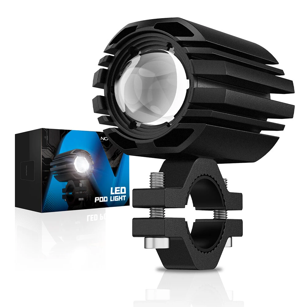 NOVSIGHT A500-WL11-1 2-inch 1500lm Motorcycle Headlight Dual Beam Modes Motorcycle Spotlight  IP68 Waterproof