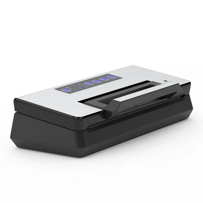 Novulife AP-28 Vacuum Sealer Machine Automatic Dry Wet Moist Food Saving with Built In Bag Trimmer and Bag Roll Storage External Suction for Home Commercial Use — view 2