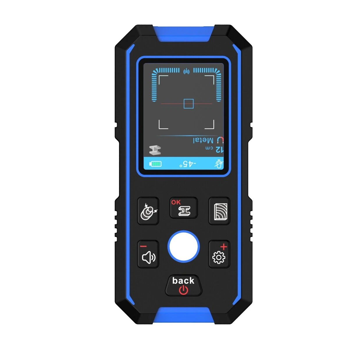 NOYAFA NF-518 Multifunctional Wall Detector 2.4 inch Backlit LCD Color Display Screen with Voice Broadcast Function