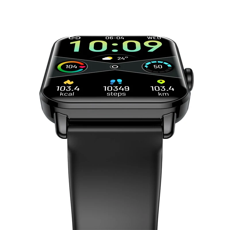 NY39 1.83inch HD Screen bluetooth Call Heart Rate Blood Pressure Blood Oxygen Monitor Sleep Monitoring Multi-sport Modes Music Playback IP68 Waterproof Smart Watch — view 7