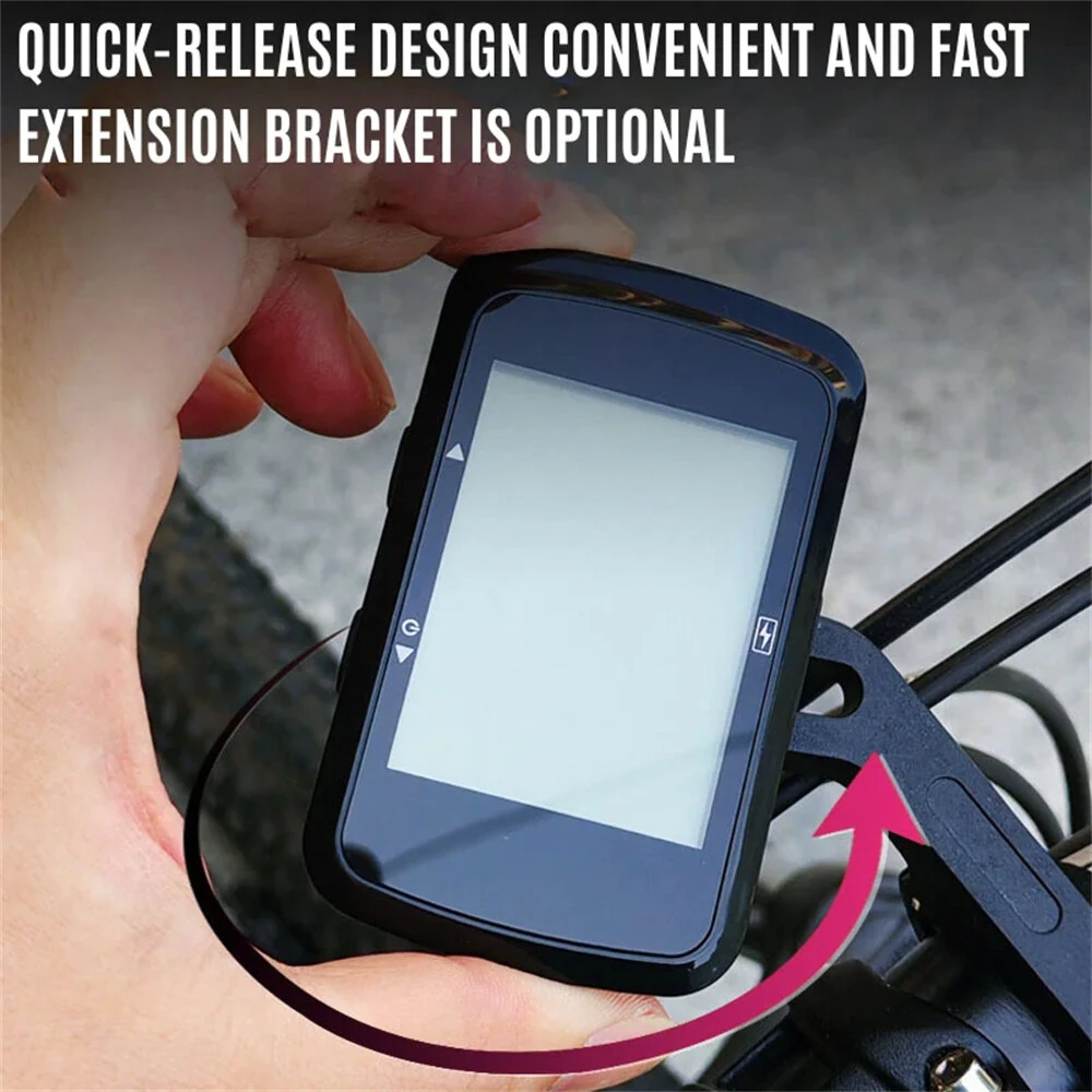 OFFBONDAGE 2.4-inch GPS Wireless Bicycle Computer 5-Star Positioning Type-C Charge Cycle Speedometer Digital Stopwatch Bike Odometer for Road MTB — view 9