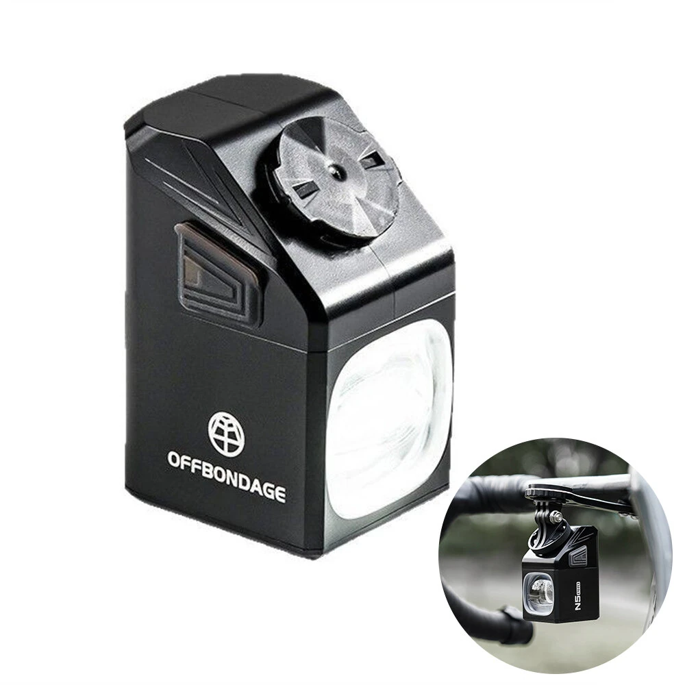 OFFBONDAGE N5 1000LM Wireless Remote Control Bicycle Headlight Type-C Charging IPX4 Waterproof Front Bike Light for MTB Ride Night Riding — OFFBONDAGE