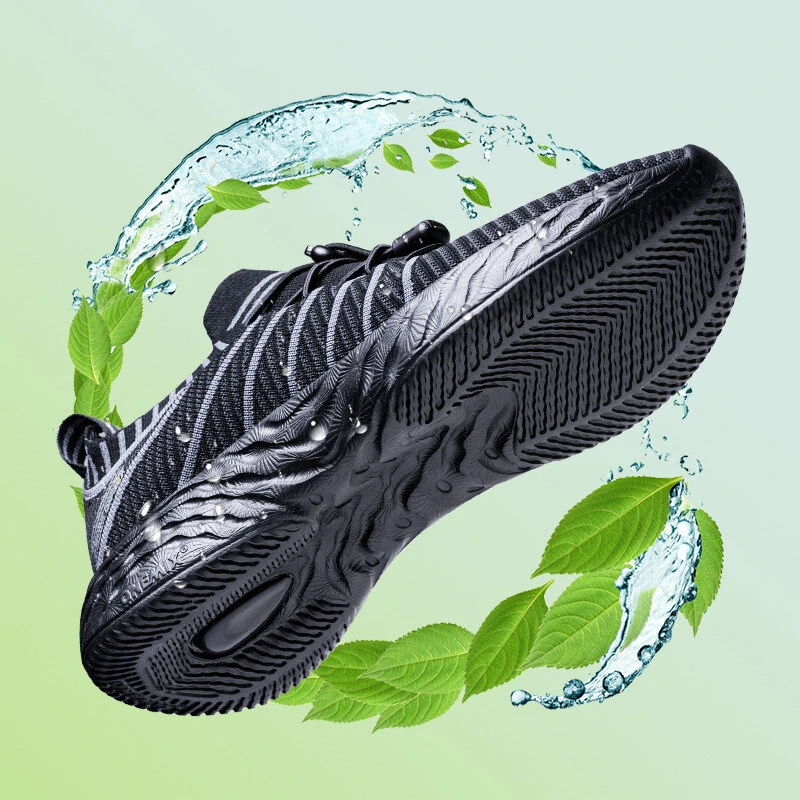 ONEMIX Water Resistance Sneakers All Direction Strong Waterproof Tech Anti-fouling Quick Cleaning Breathable Lightweight Sports Shoes   for Outdoor Climbing Hiking Cycling — view 4