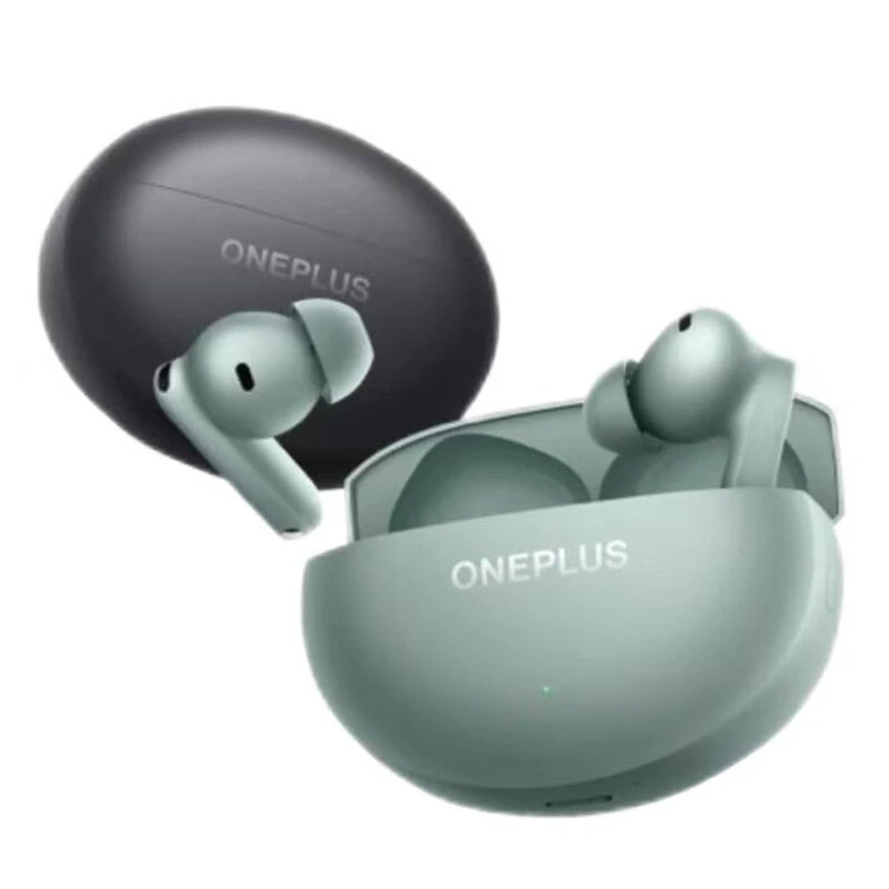 OnePlus Buds 4 TWS ANC Earbuds Wireless bluetooth 5.4 Earphone 55dB Depth Noise Cancelling 3-Mic AI Call Noise Reduction Hi-Res Dual Drivers Dual DAC 45H Playback Low Delay In-ear Sports Headphones — OnePlus