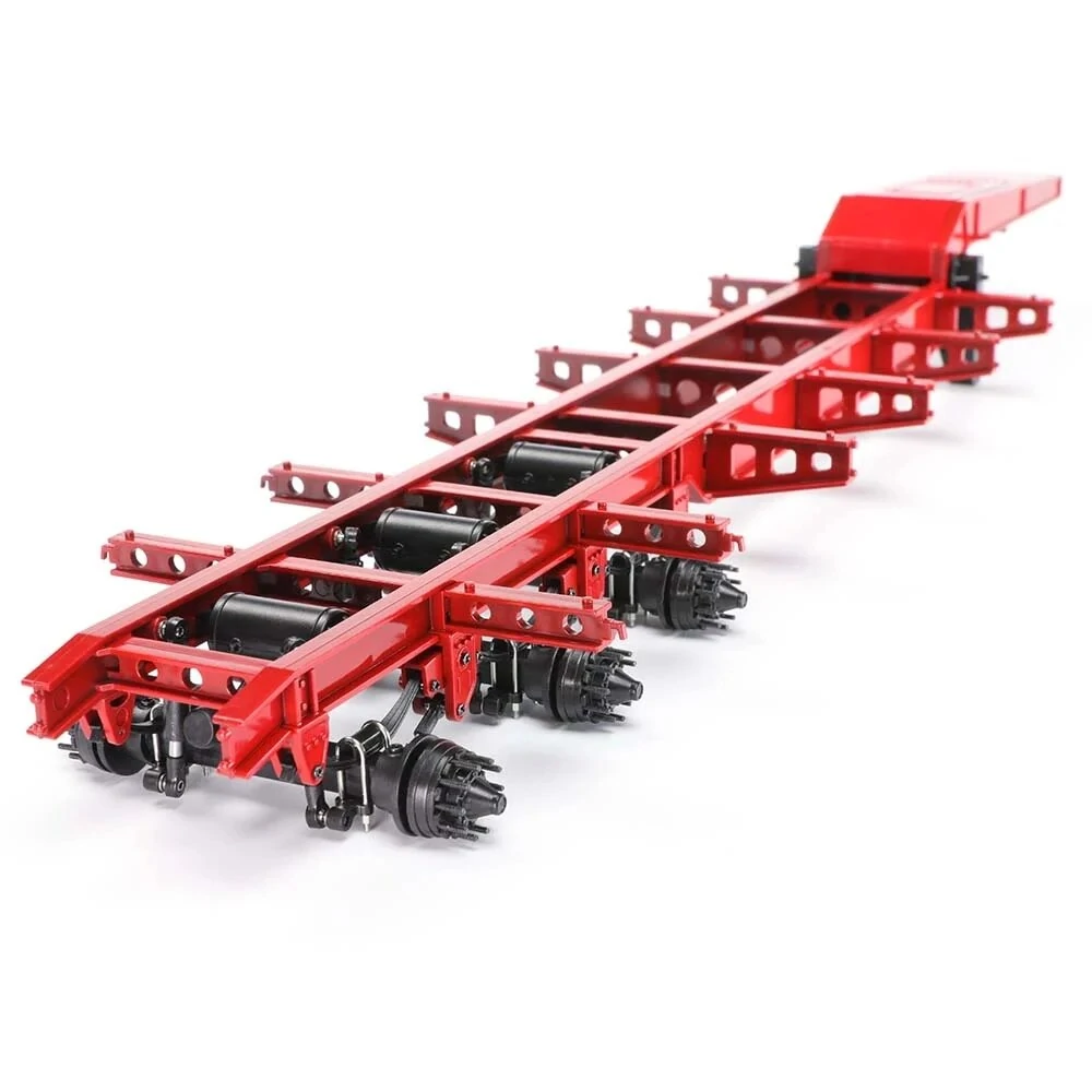 Orlandoo Hunter OH32N02 DIY KIT 1/32 RC Car Flatbed Semi Ramp Trailers Unassembled White Color Vehicles Models Toys — view 6