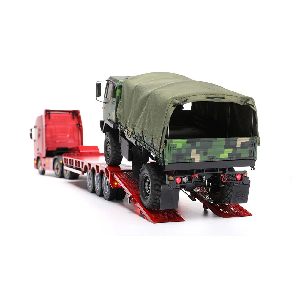 Orlandoo Hunter OH32N02 DIY KIT 1/32 RC Car Flatbed Semi Ramp Trailers Unassembled White Color Vehicles Models Toys — view 8