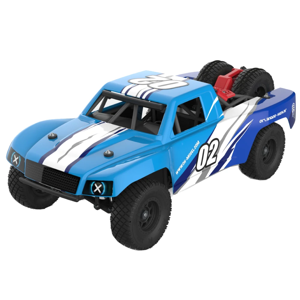 Orlandoo Hunter OH32X02 1/32 RWD Mini Truck RC Car Rear Drive SUV Unassembled DIY Parts Pipe Micro Roll Cage Trophy Movable Off-road Climbing Toys Remote Control Vehicles Models — ORLANDOO HUNTER