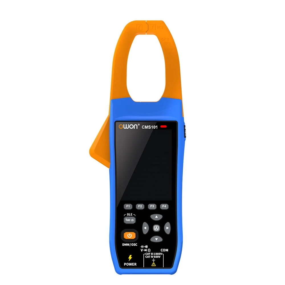 OWON CMS101/ CMS061 3-in-1 AC/DC Clamp Meter Multimeter Oscilloscope 1000V 1000A High Accuracy Real-time Sampling User-friendly Interface — view 4