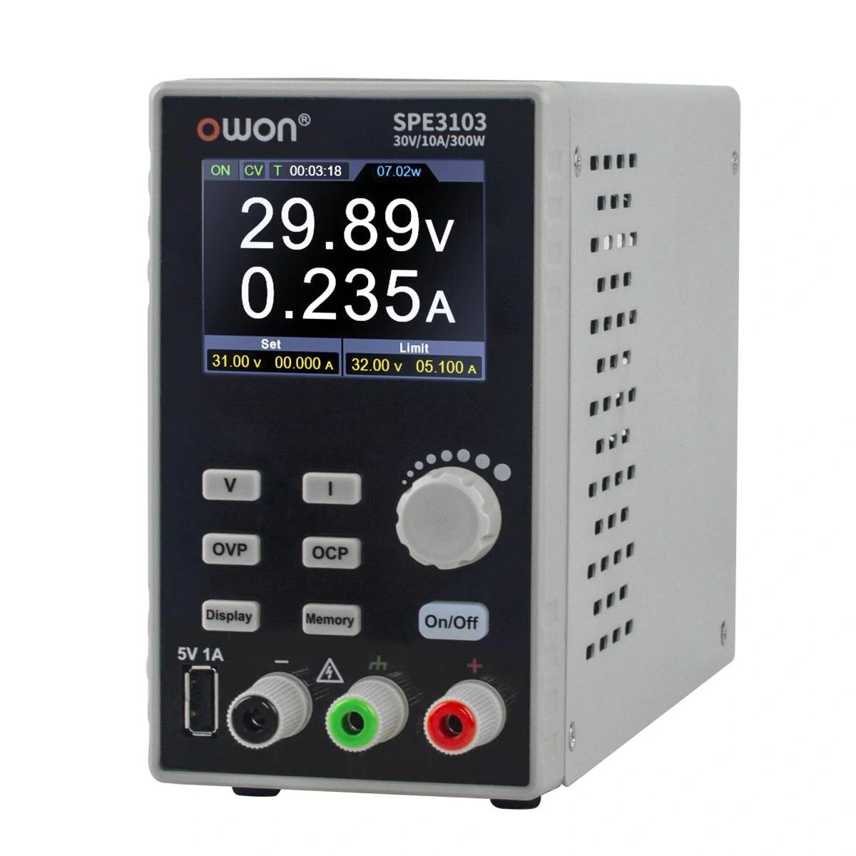 OWON SPE3103 SPE6103 Single Channel Programmable Adjustable DC Power Supply Voltage Regulator Mini Laboratory Power Supply — view 2