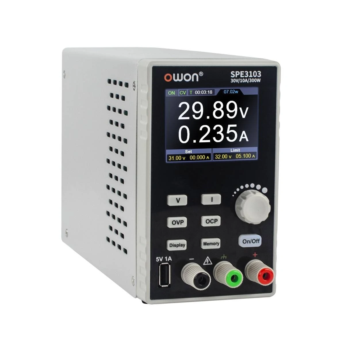 OWON SPE3103 SPE6103 Single Channel Programmable Adjustable DC Power Supply Voltage Regulator Mini Laboratory Power Supply — view 3